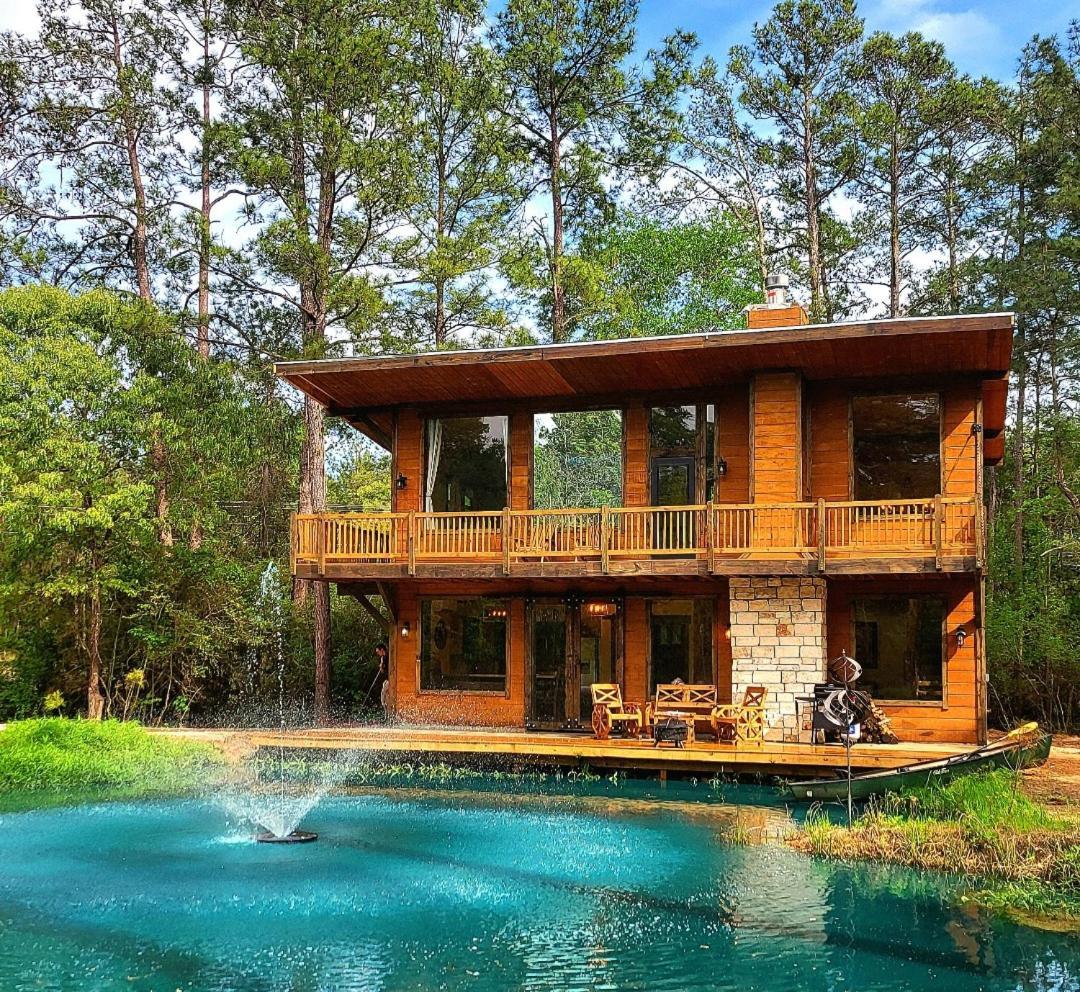Waterfront Houston Hide Out In A Magical Forest Waller Exterior foto